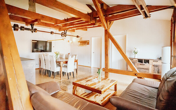Ferienwohnung Mühlengeist - Dining area, Foto: Frau Ahner, Lizenz: Galand Service GmbH
