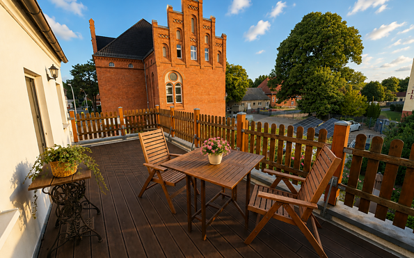 Terrasse, Foto: A. Scholtz, Lizenz: Wirtschaftsfördergesellschaft Prignitz mbh
