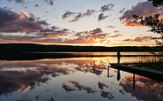 Sonnenuntergang Glubigsee , Foto: Angelika Laslo