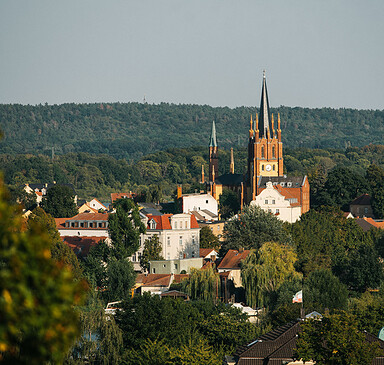 Blick von der Bismarckhöhe Werder (Havel), Foto: Steven Ritzer, Lizenz: Tourismusverband Havelland e.V.