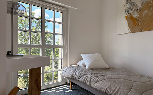 turm-8_schlafbereich_turm-zimmer, Foto: Katrin Zeitschel, Lizenz: Manulita Renke