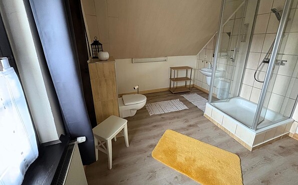 Bad im Obergeschoss, Foto: Sabine Stege, Lizenz: Sabine Stege