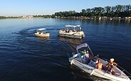 Motorboot von Cruiser Craft auf dem Geierswalder See, Foto: Cruiser Craft, Lizenz: Cruiser Craft