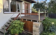 große Terrasse mit Blick ins Grüne, Foto: Familie Friesen, Lizenz: Familie Friesen