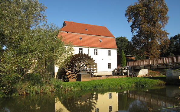 Schriftstellerhaus Elstermühle Plessa, Foto: Ingrid Käch, Lizenz: Ingrid Käch
