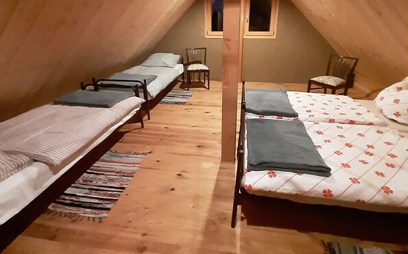 Schlafkammer im Dachgeschoss, Foto: Corinna Kubik, Lizenz: Corinna Kubik