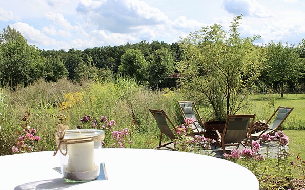 View of the garden, Foto: Michelle Meller, Lizenz: CARAVANSEREI