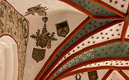 Farbenfrohe Ausmalung im Innenraum aus dem 16. Jh., Foto: TMB-Fotoarchiv/ScottyScout