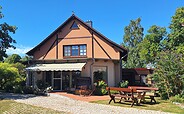 große Ferienwohnung "Schöne Aussicht" Außenansicht, Foto: Kati Ohmeyer, Lizenz: TMU Tourismus Marketing Uckermark GmbH
