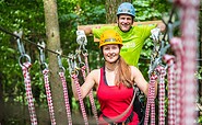 CLIMB UP! - Kletterwald Klaistow - Gemeinsam in den Seilschlaufen, Foto: CLIMB UP! - Kletterwelten, Lizenz: CLIMB UP! - Kletterwelten