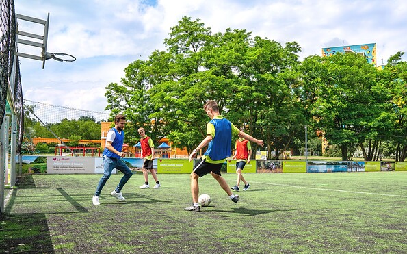 Fußball und Basketball, Foto: AHORN Hotels &amp; Resorts, Lizenz: AHORN Hotels &amp; Resorts