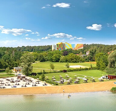 Badestrand am Lübbesee, Foto: AHORN Hotels & Resorts, Lizenz: AHORN Hotels & Resorts