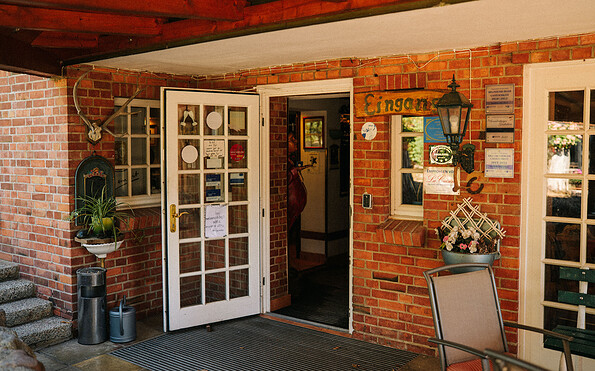 Landhaus Börnicke Eingang, Foto: Steven Ritzer, Lizenz: Tourismusverband Havelland e.V.