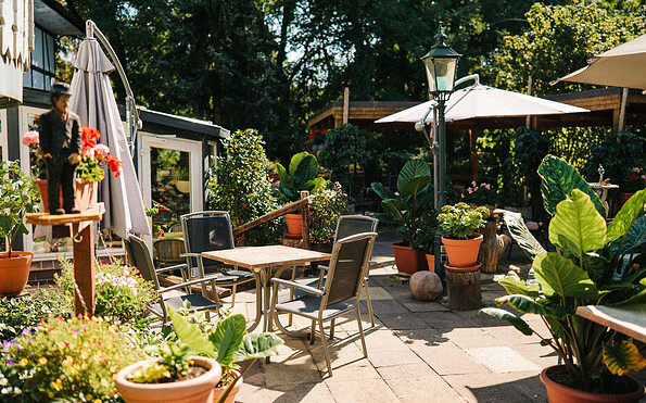 Landhaus Börnicke Terrasse, Foto: Steven Ritzer, Lizenz: Tourismusverband Havelland e.V.