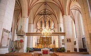 Innenraum mit Blick zum Altar, Foto: Stefan Klenke, Lizenz: BeSt Bernauer Stadtmarketing GmbH