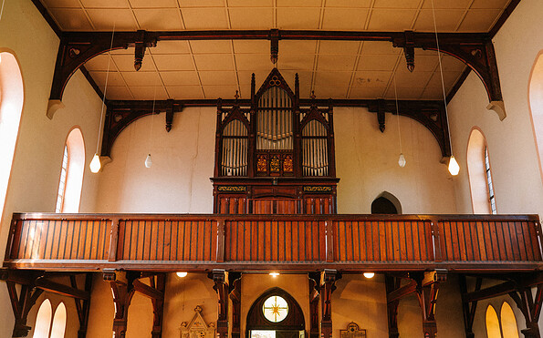 Orgel Dorfkirche Paaren im Glien, Foto: Steven Ritzer, Lizenz: Tourismusverband Havelland e.V.