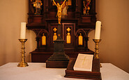 altar Dorfkirche Paaren im Glien, Foto: Steven Ritzer, Lizenz: Tourismusverband Havelland e.V.