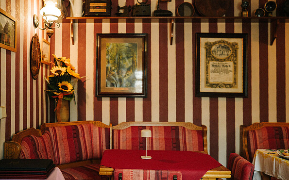 Sitzecke im Stägehaus, Foto: Steven Ritzer, Lizenz: Tourismusverband Havelland e.V.