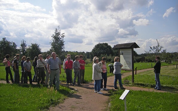 Führung im Pomo-Garten Döllingen, Foto:  Andrea Opitz, Lizenz: Andrea  Opitz