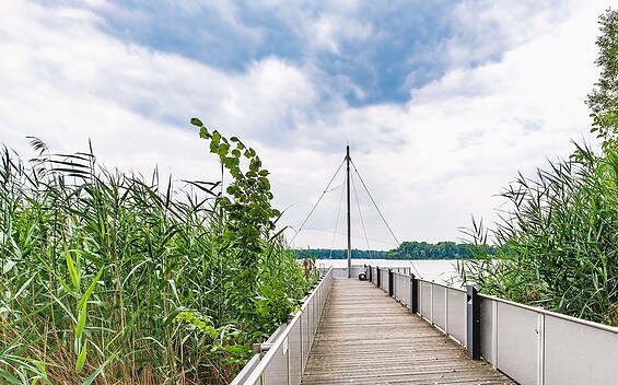Seebrücke in Teupitz, Foto: Steffen Lehmann, Lizenz: TMB Tourismus-Marketing Brandenburg GmbH