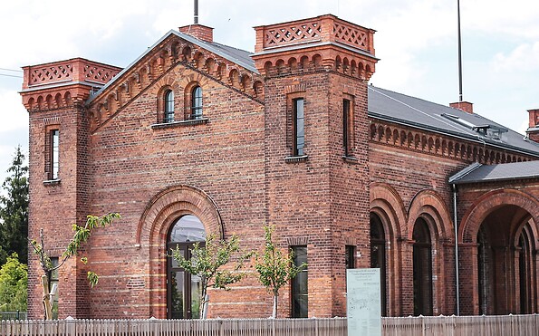 Kaiserbahnhof Halbe, Foto: Pauline Kaiser, Lizenz: Tourismusverband Dahme-Seenland e.V.