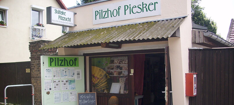 Pilzhof Piesker, shop