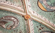 Deckenmalerei in der Kapelle, Foto: TMB-Fotoarchiv/Steffen Lehmann