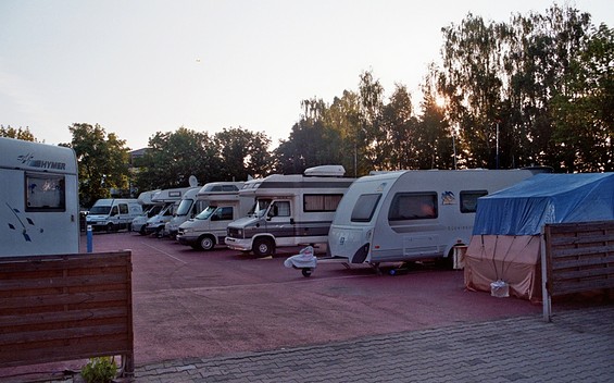 Wohnmobilstellplatz Yachthafen Marina Lanke Berlin