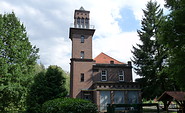 Wasserkraftwerk Grießen - Turm, Foto: Tourismusverband Niederlausitz e.V.