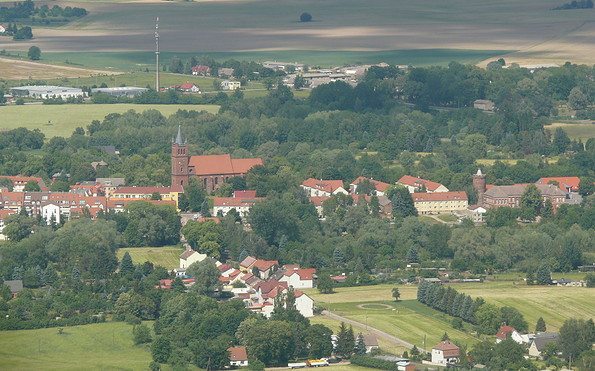 Flug über Müncheberg, Foto: Tourismusverband Seenland Oder-Spree e.V.