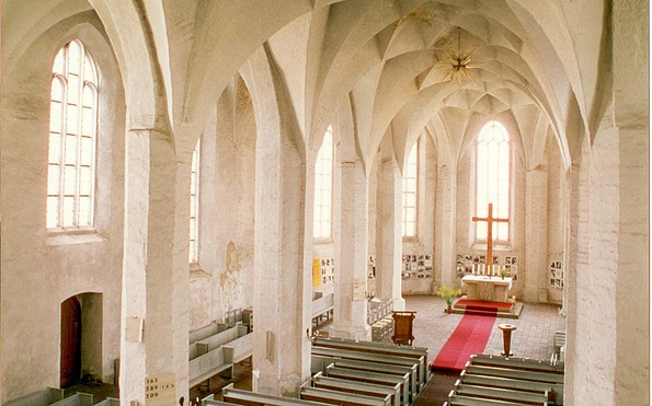 Evangelische Peter-Paul-Kirche Senftenberg - Innenansicht