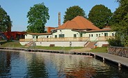 Flussbadeanstalt im Spreepark Beeskow, Foto: Tourismusverband Seenland Oder-Spree e.V.
