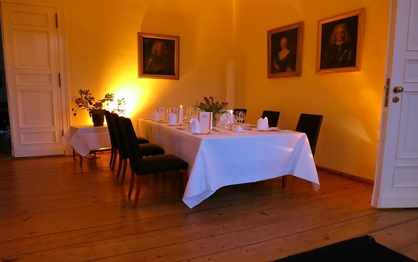 Kleiner Salon im Schloss Ziethen, Foto: Schloss Ziethen