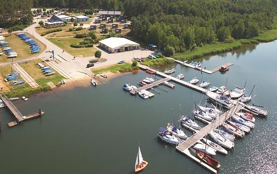 Marina & Hafencamp Senftenberger See