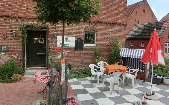 Radlercafé in der Pension Ferienhof Zander