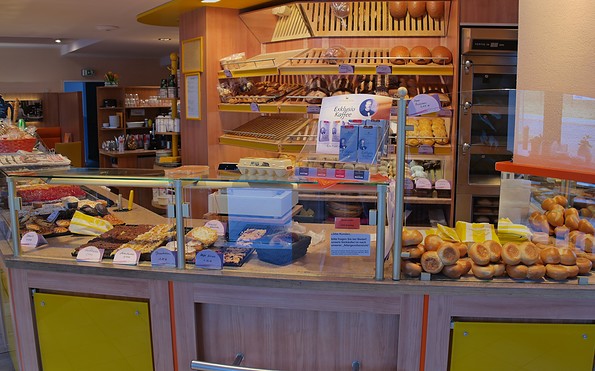 Blick in den Verkaufsraum, Foto: Bäckerei Franke