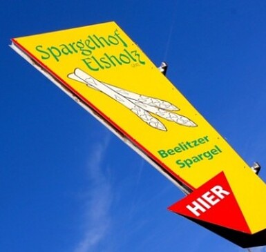 Spargelhof Elsholz, asparagus farm
