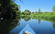 Mit dem Kanu auf der Spree, Foto: Tourismusverband Seenland Oder-Spree e.V.