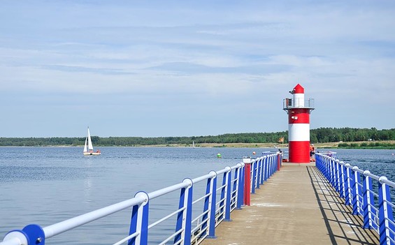 Marina Klitten am Bärwalder See, Foto: Gemeinde Boxberg O.L.