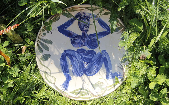 Atelier Charlotte Bieligk Hollerhof in Friedrichswalde, Foto: Frau Charlotte Bieligk