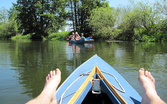 Canoe Tour from Lake Neuendorfer See to Trebatsch