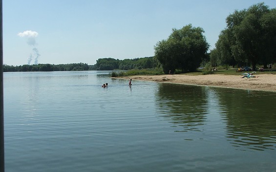 Blick auf den Nordstrand, Foto: Gemeinde Neuhausen/Spree