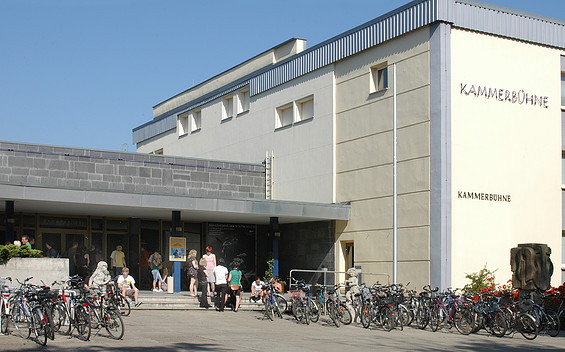 Kammerbühne Cottbus Außenansicht. Foto: Marlies Kross