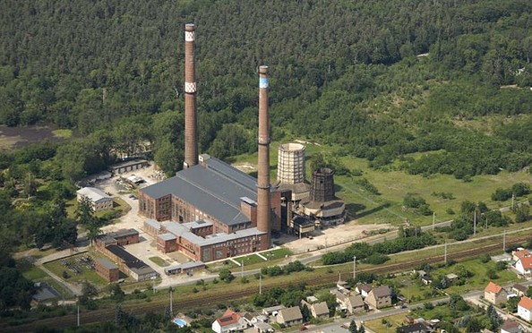 Kraftwerk Plessa in Plessa, Foto: Tourismusverband Elbe-Elster-Land, SWFG