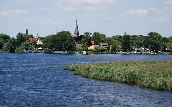 Blick über die Havel auf Geltow, Foto: Schwielowsee-Tourismus e.V.