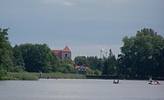 Blick vom Klempowsee auf Wusterhausen/Dosse, Foto: Elke Schmiele