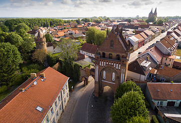 Stadtmauer Gransee mit Ruppiner Tor