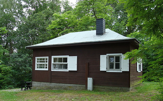 Ferienhaus "Waldhütte" - Außenansicht, Foto: Frau Schwendike