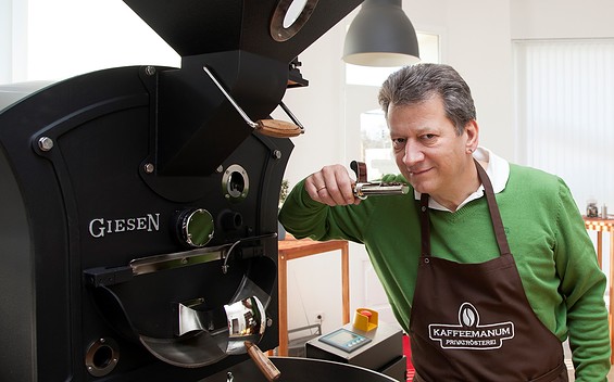 KAFFEEMANUM - Privatrösterei, Foto: Volker Behrendt