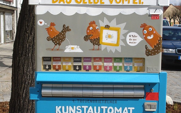 Der Kunstautomat in Treuenbrietzen, Foto: Stefanie Jeschke
